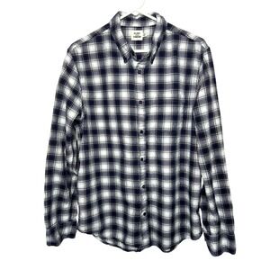 Flint and Tinder Mens XL Telluride Plaid shirt Button Down Long Sleeve Cotton